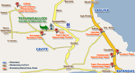 Vicinity Map - Click to view clearer image.